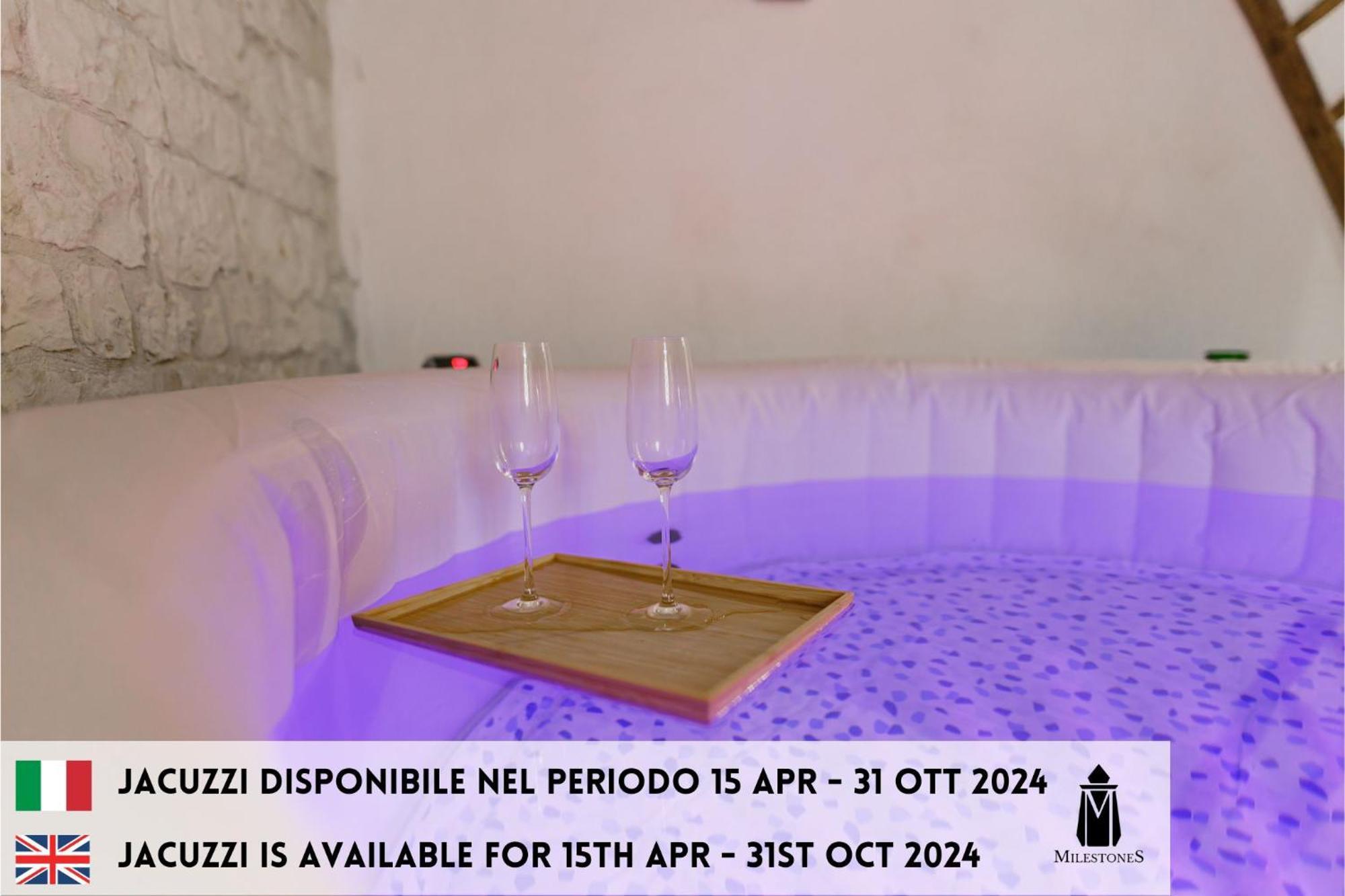 Milestones Modern Suite Trullo Jacuzzi Spa & Relax Alberobello Eksteriør bilde