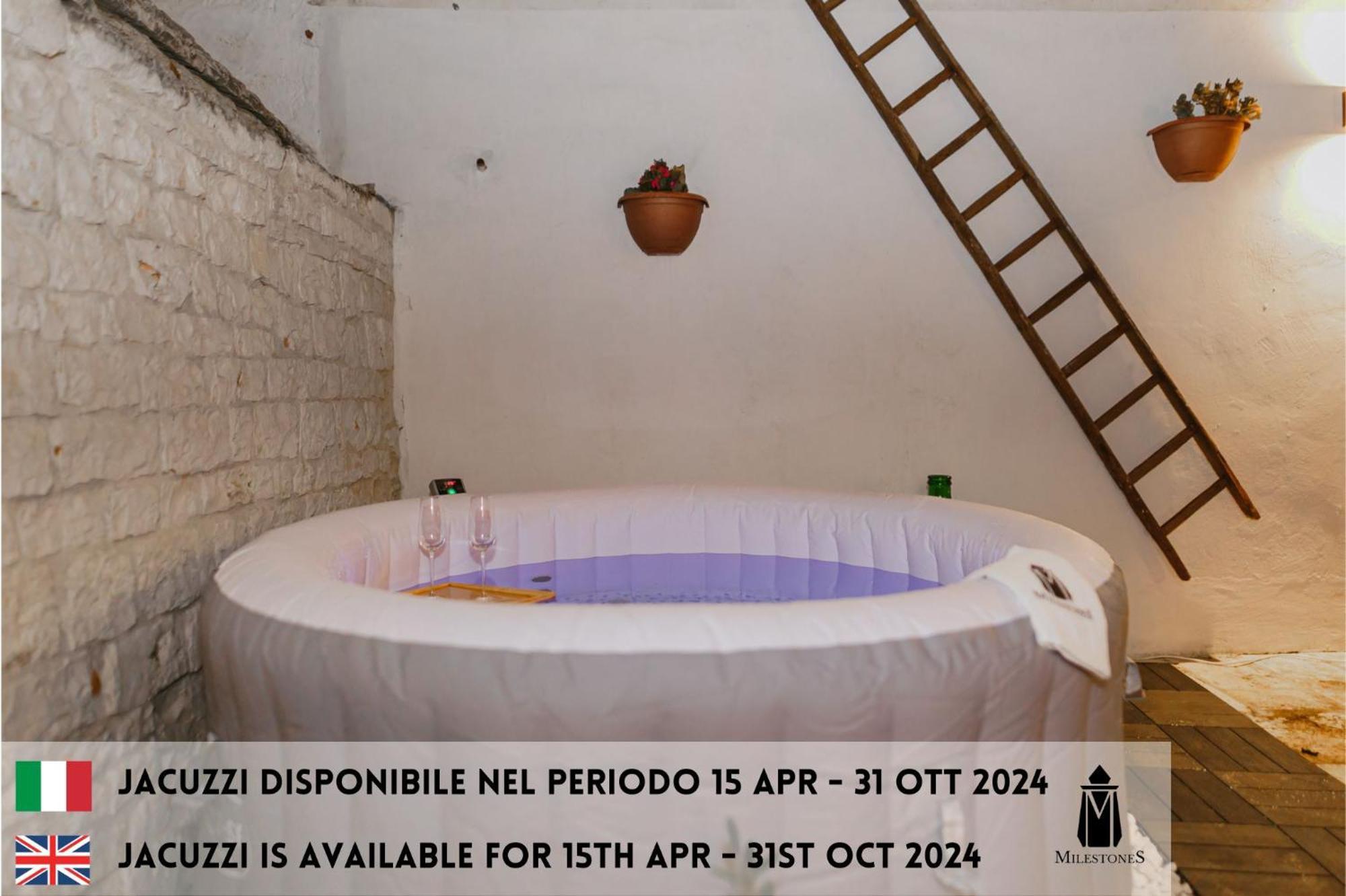 Milestones Modern Suite Trullo Jacuzzi Spa & Relax Alberobello Eksteriør bilde